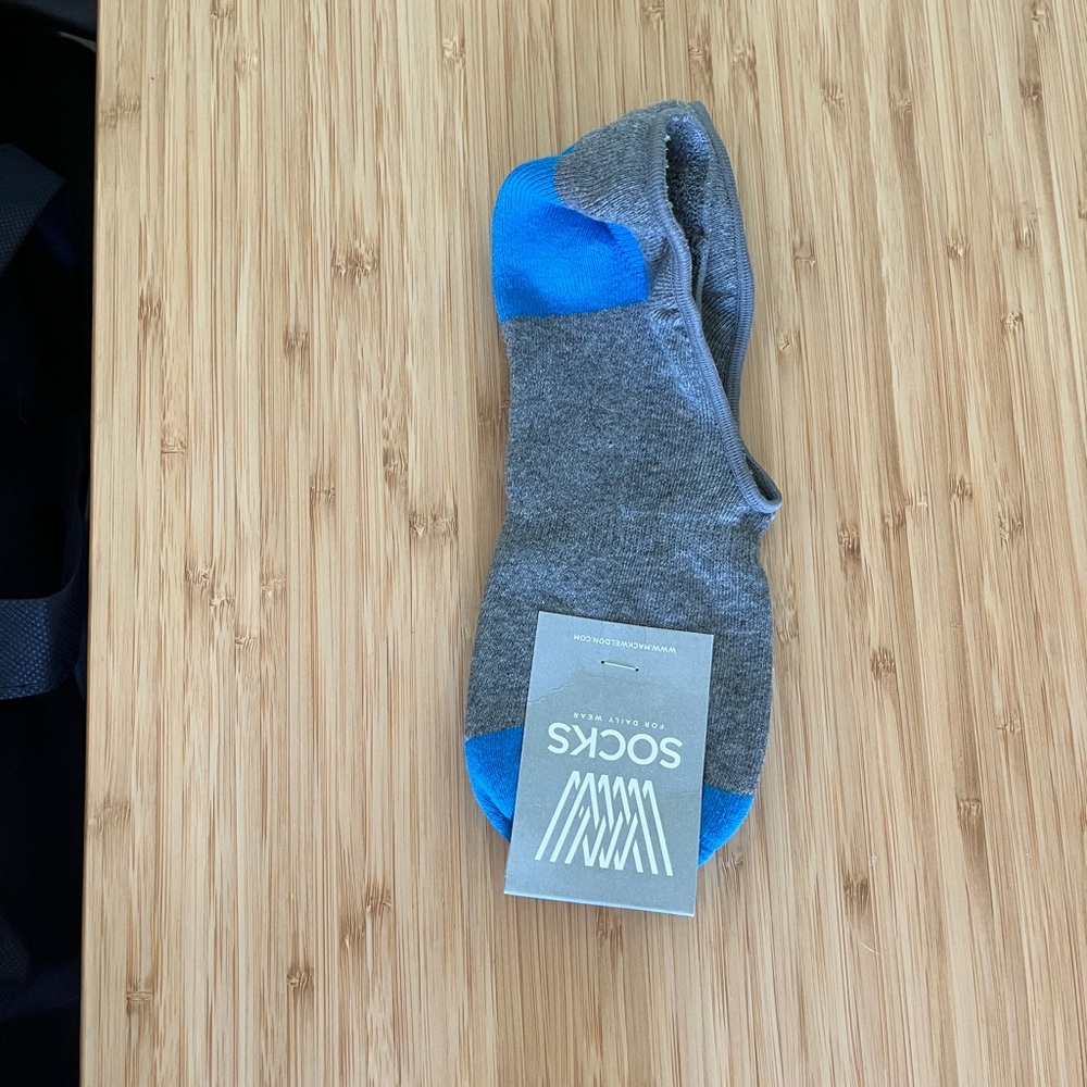 Gray and Blue Socks|Mack Weldon|L/XL